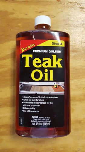 Star brite premium teak oil