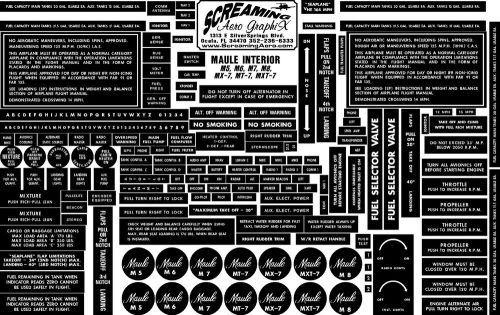 Maule interior kit m5, m6, m7, m8, mx-7, mt-7, mxt-7 free shipping us only