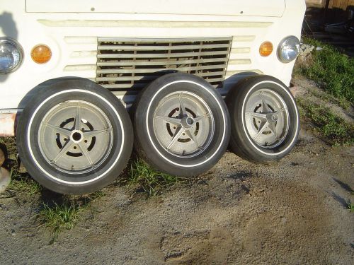 Rare firestone &#034;lxx&#034; concept car / custom / motorama / stutz wheels...16&#034;x 3.5&#034;