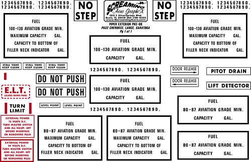 Piper pa32 cherokee, lance, saratoga exterior kit