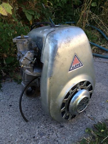 New nos vintage lloyd 2 cylinder 2 stroke ultralight engine