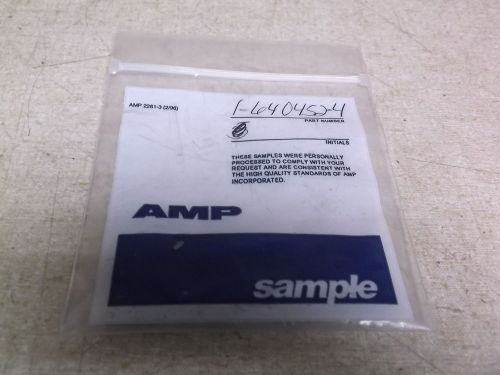 New amp 1640452-4 sample pack of 3 terminal connectors *free shipping*
