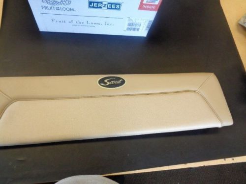 Scout 262ab tan stern back cushion uh1071e 45 3/4" x 12 1/4" marine boat