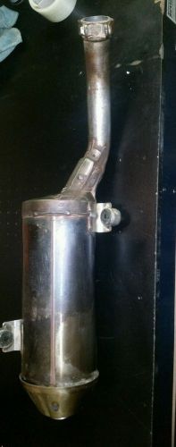 Suzuki ltr 450 exhaust pipe muffler silencer