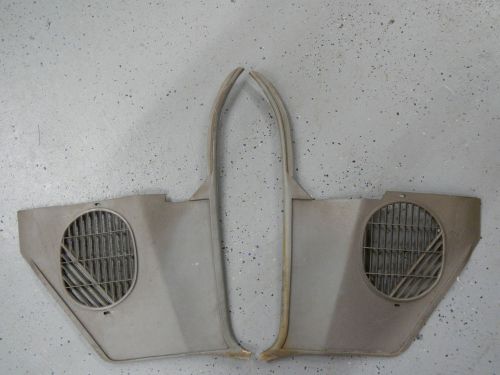 1965 buick wildcat lesabre electra 225 kick panels vents trim covers tan brown