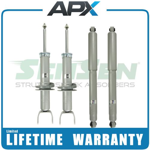 Sensen front, rear full set shocks for 09-10 dodge ram 1500, lifetime warranty