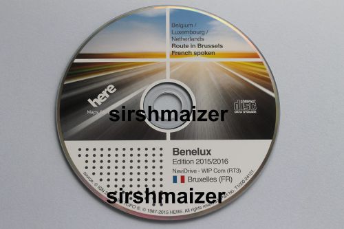 Citroen, peugeot (rt3) europe 2016 benelux french spoken (genuine cd maps)