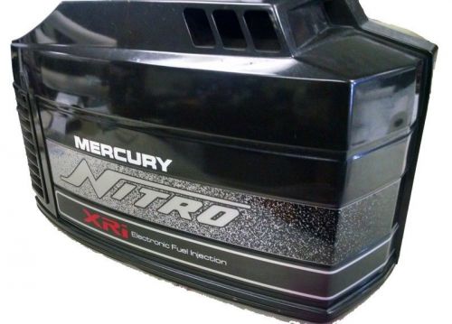Mercury nitro 200 motor decals 5 yr rating laminated solvent print on metallic