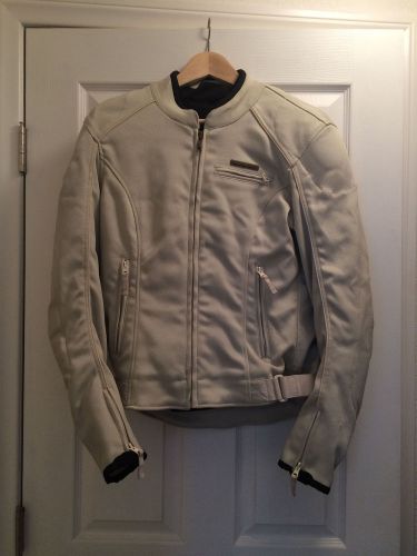 Buy Field sheer womans motorcycle jacket. Size L. Ivory in Mammoth ...
