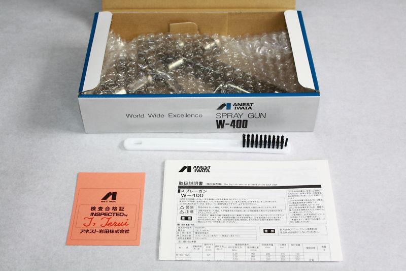 Anest Iwata W-400 132G(1.3mm) Spray Gun without Cup, US $215.00, image 3