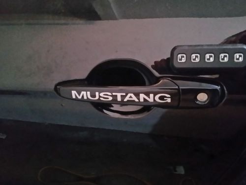 99-04 mustang door handle letters (pair) ford licensed decals graphics stickers