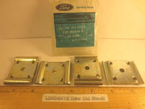 4 pcs in 1 ford bag 1983/89 ranger(99) &#034;plate&#034; (body side box top rail support)