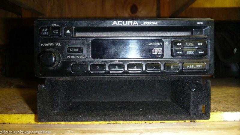 97-01 acura cl bose radio cd player & theft code 39100-ss8-a020 oem *