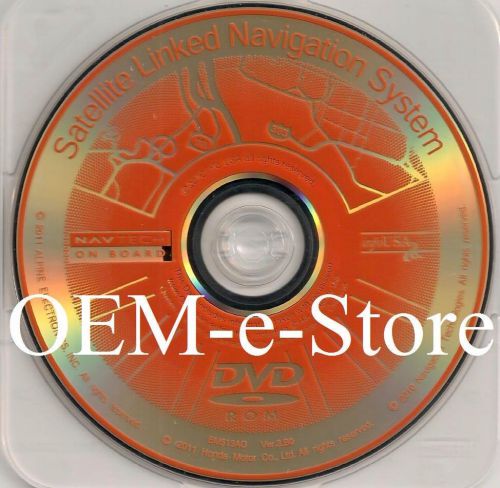 2003 2004 2005 honda accord acura tsx navigation oem dvd map version 2012 update