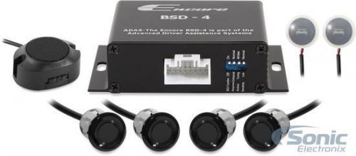 Encore bsd4b black universal premium blind spot detection parking assist system