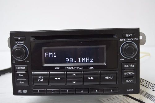 08 09 10 11 12 13 subaru impreza forester radio cd player  tested b31#032