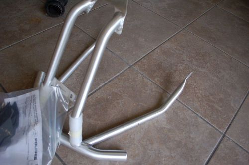 Polaris brushed aluminum pro ride ultimate front bumper 2879727