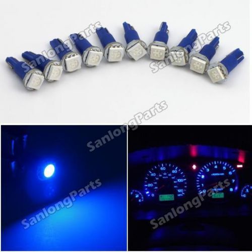 Buy 10xBlue T5 74 Wedge SMD Instrument Speedometer Gauge Cluster LED Light Bulb in Milpitas
