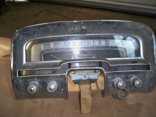 1954 1955 cadillac dash cluster, no reserve, gauges, speedometer, 1953 1956 1957