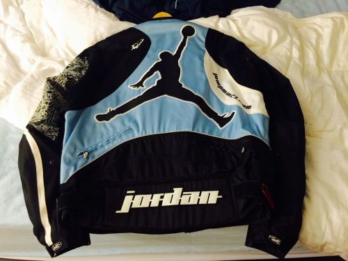 Rare air jordan motorcycle jacket (joe rocket, oakley, racing, jumpman 23) xl