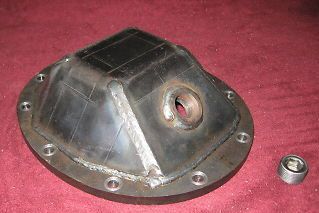 Heavy duty differential cover - dana 35 - 3/8&#039; steel -  fully welded - new