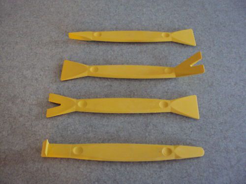 Auto trim &amp; molding removal tools / pry bars muscle car rat rod hot rod truck