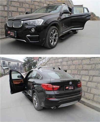 For bmw x4 f26 2014 2015 deployable electric running board side step nerf bar