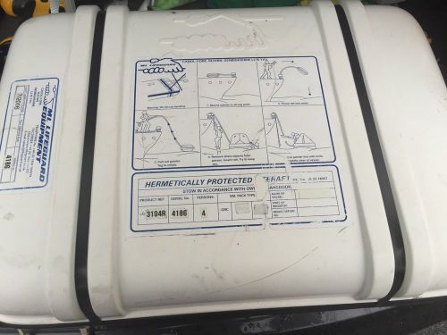 Crewsaver 4 person liferaft with cradle