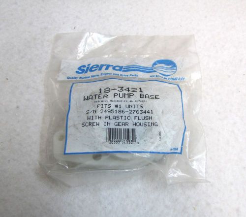 Sierra marine 18-3421 mercruiser water pump base 46-48748a1