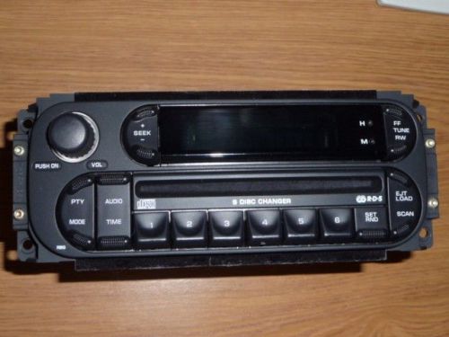 Chrysler/dodge/jeep six disc cd changer