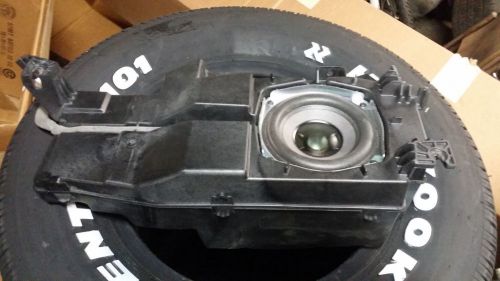 Chevy suburban tahoe gmc yukon denali bose subwoofer center console enclosure