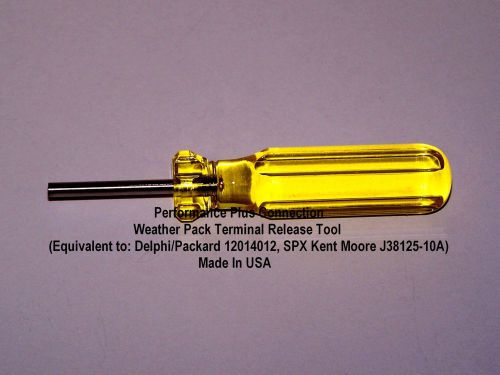Harley weatherpack terminal removal disassembly tool mate-n-lok - made in usa