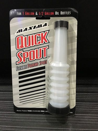 Maxima quick spout  flexible pouring spout for 38mm caps replacement spout