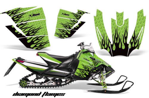 Amr sled wraps arctic cat snopro 600/500 graphic kit df