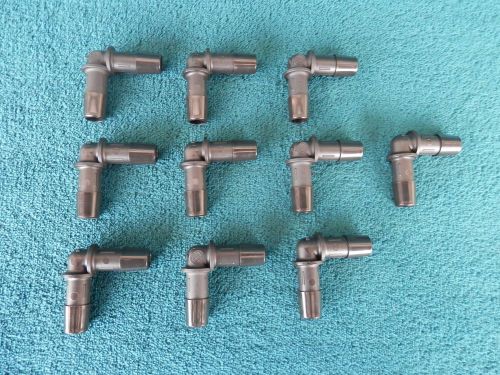 10 black nylon elbows 3/8 hb x 3/8 hb hydrogen generator hho gas dry cell