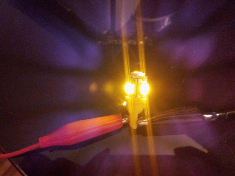 2x Xenon YELLOW T10 Wedge 5-SMD 5050 LED Light bulb 192 168 194 W5W 2825 158 TWO, US $5.99, image 10