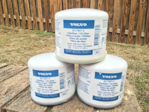 Volvo oem oil filters ( set of 3) - part #3517857-3 - for 1800 122s 4-cyl models