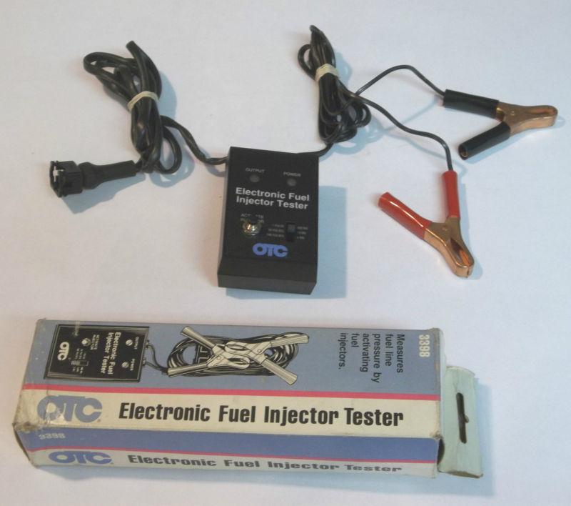 Otc 3398 fuel injection pulse tester quality precision tool-test fuel injectors 