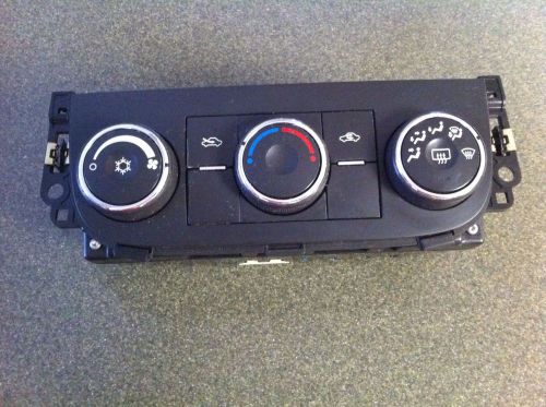 A/c heater climate temperature control module monte carlo impala 2006