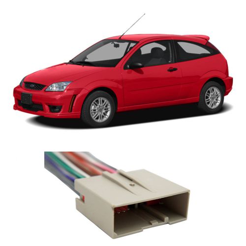 Ford focus 2005-2007 factory stereo to aftermarket radio harness adapter