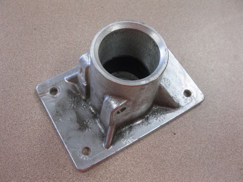 New seat base 4" x 6" base takes 1-3/4" post free shipping