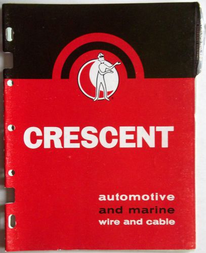 1967 crescent catalog automotive and marine wire and cable made in u.s.a.