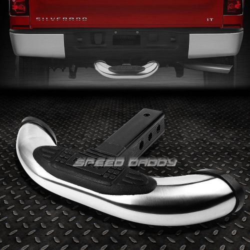 Buy BULLY 1.25/2" RECEIVER CHROME TRAILER TOWING TAILGATE/HITCH COVER REAR STEP BAR in Rowland