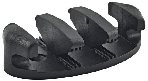 Boat, kayak zig zag cleat, black nylon for 3/8" rope, 3 1/2" long- sl76667