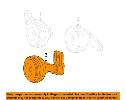 Lexus toyota oem 98-05 gs300 anti-theft-horn 8651030580
