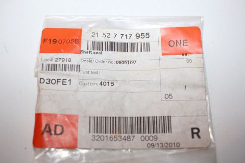 Bmw motorcycle s1000rr s1000 rr shifter clutch seal oem new pn 21 52 7 717 955