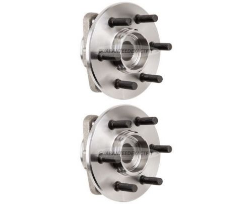 Pair new front right &amp; left wheel hub bearing assembly for dakota &amp; durango 4x4