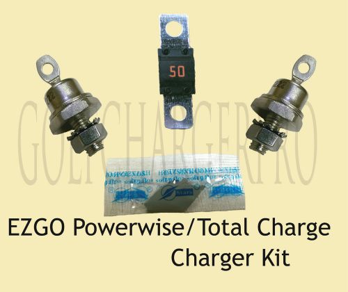Ezgo powerwise total charge 36 volt golf car charger diode rectifier fuse kit