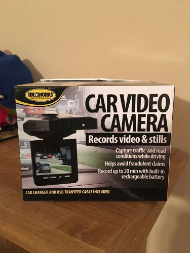 New ideaworks car auto video camera records driving traffic road conditions