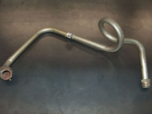 1978 ford truck car mustang nos exhaust tube steel emission air inlet d8bz-9b480
